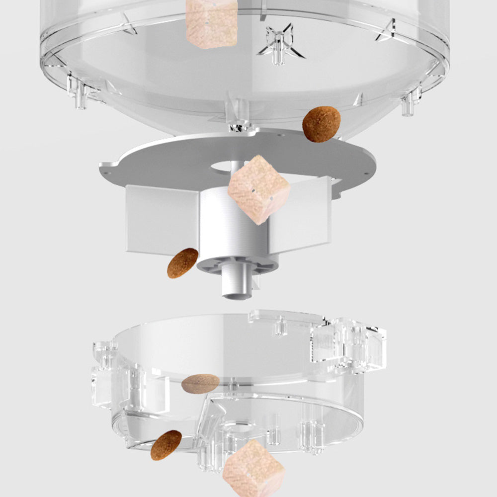 Automatic Pet Feeder Bowls With WIFI Camera Remote Smart Food Dispenser