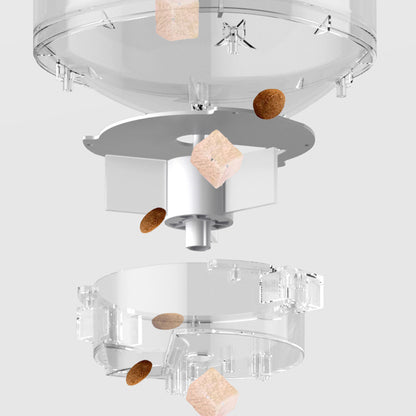 Automatic Pet Feeder Bowls With WIFI Camera Remote Smart Food Dispenser