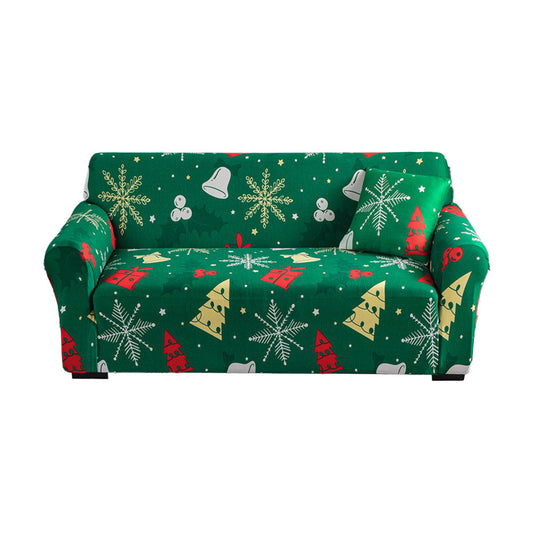 Christmas Stretch Sofa Cover Lounge Slipcover Protector Couch Cover Style 2