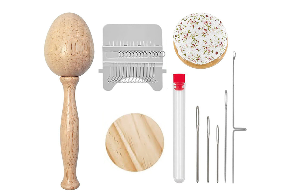 Mini DIY Darning Weaving Loom Kit