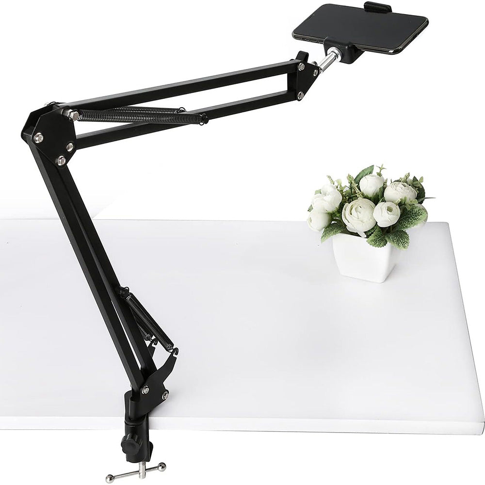 Ring Light Overhead Camera Phone Mount for Video Recording Zoom Meeting