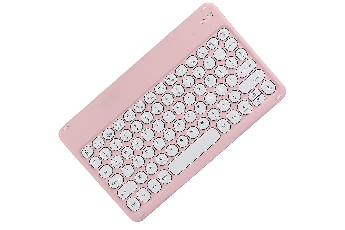 Bluetooth Touchpad for Samsung Galaxy Tab A9 / A9 Plus Detachable Keyboard -Pink