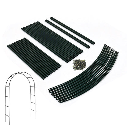 Powder Coated Steel Garden Arch Support for Climbing Vines
