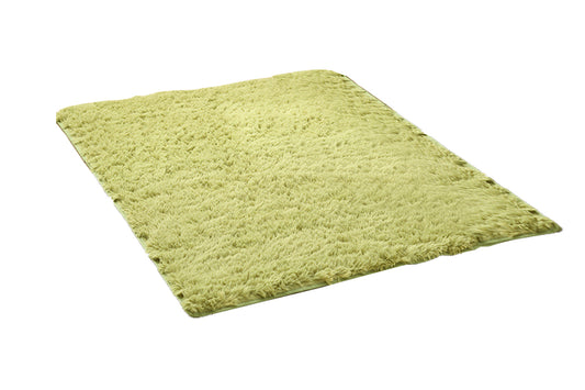 Soft Modern Indoor Shaggy Rug for Bedroom Livingroom Dorm Decor-Green