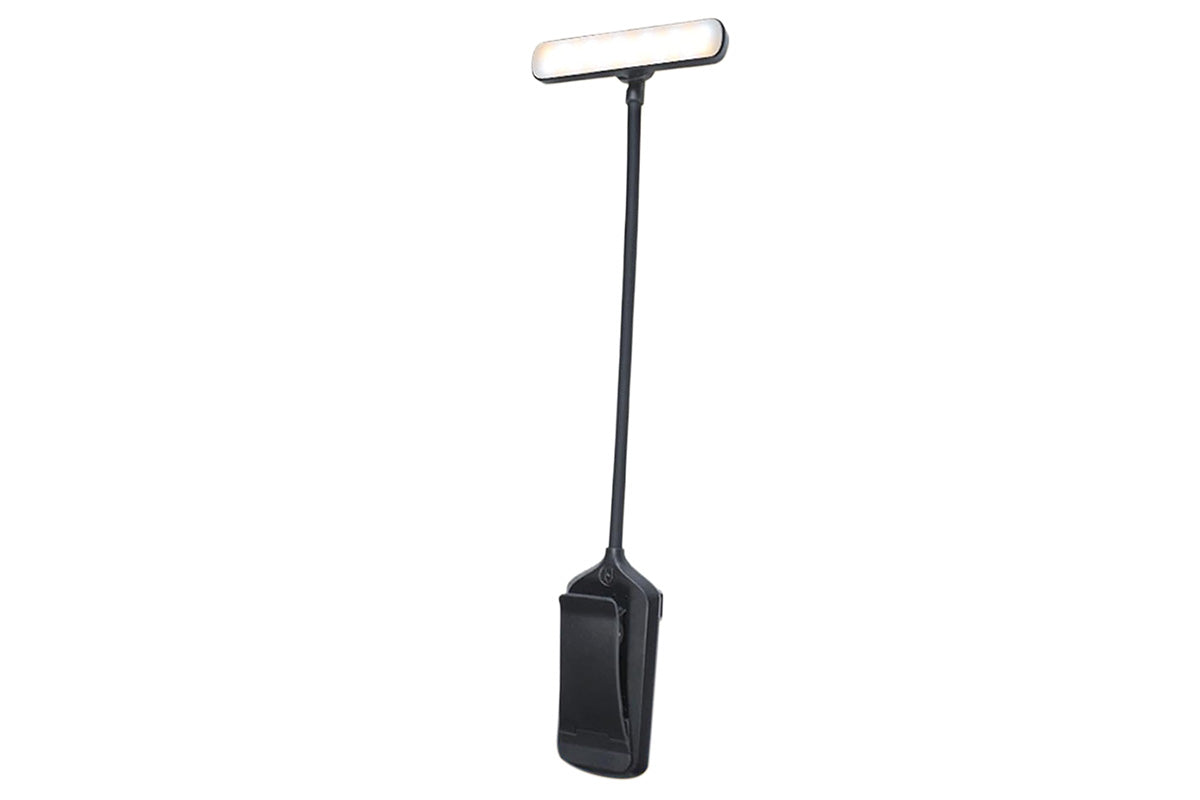 Rechargeable Book Light with Stepless Dimming