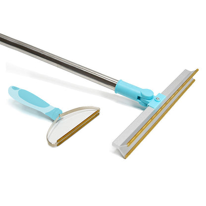 Set of 2Pcs Pet Hair Remover Reusable Fur Scraper Carpet Rake