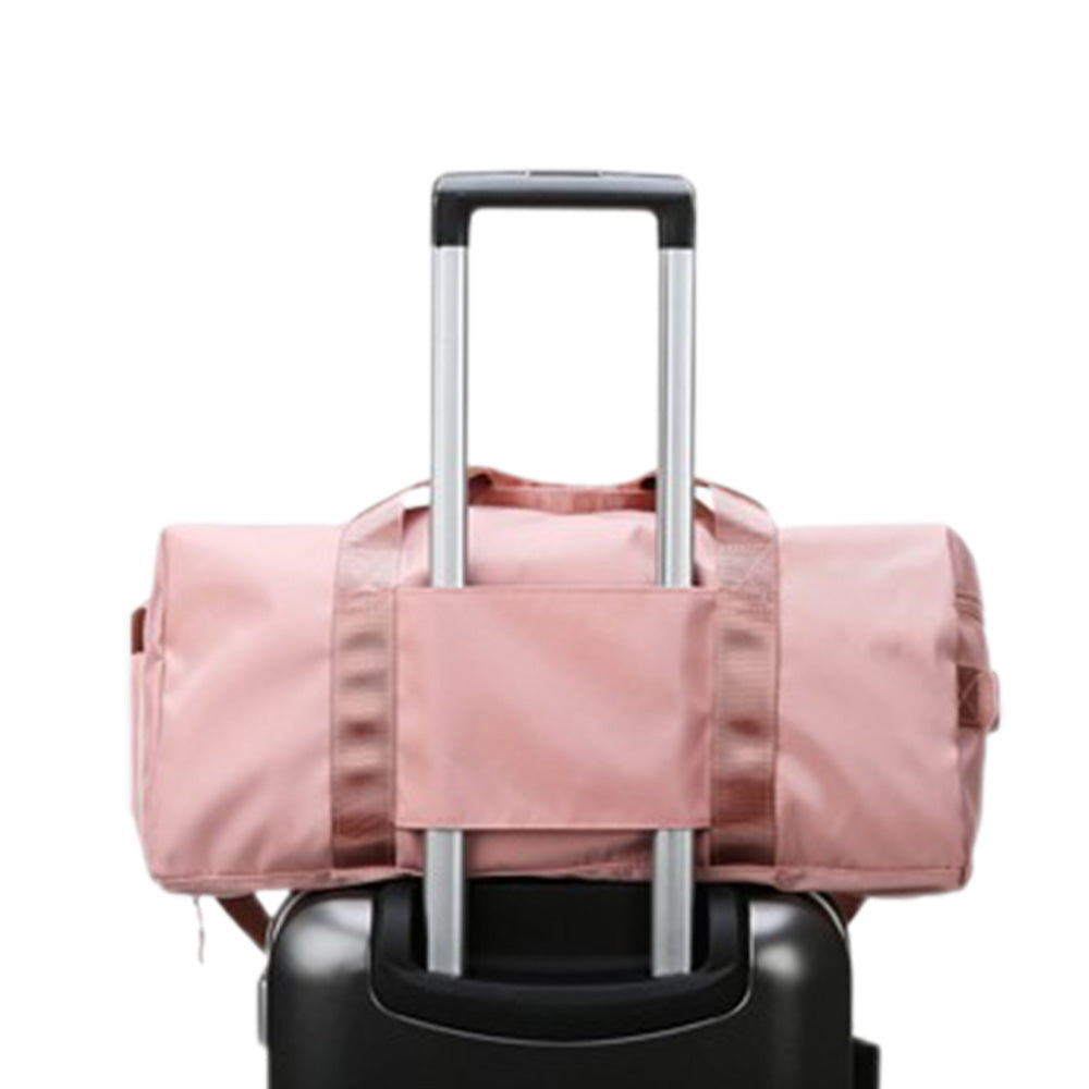 Gym Duffle Bag Travel Duffel Bag Outdoor Gym Sports Bag Pink