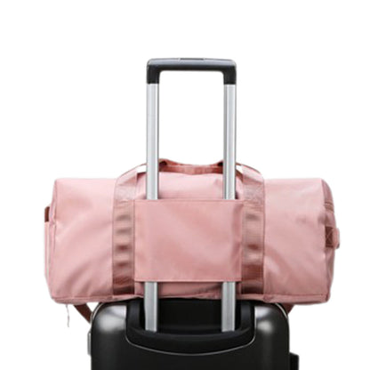 Gym Duffle Bag Travel Duffel Bag Outdoor Gym Sports Bag Pink