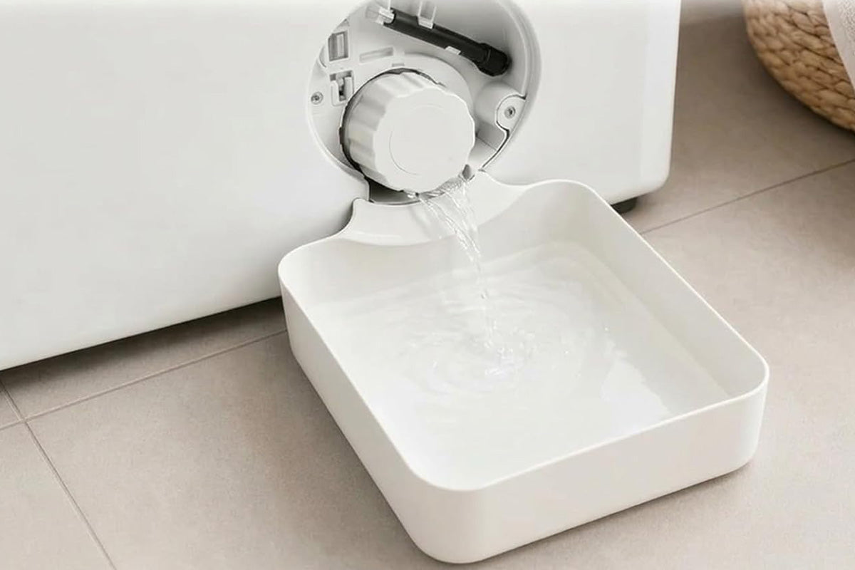 Raised Edge Washing Machine Drain Pan Set for Samsung