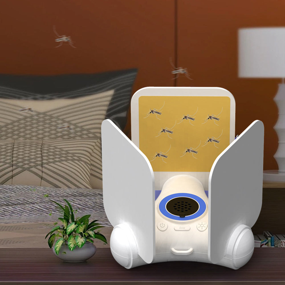 Electric Fruit Fly Traps Indoors Bug Zapper with 3 Sticky Glue Boards