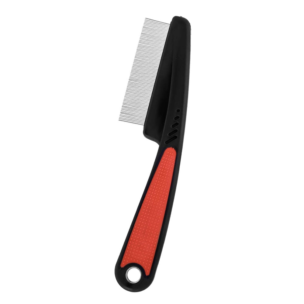 Deshedding Comb and Flea Comb Set Dandruff Remover Scalp Sweep Brush Set