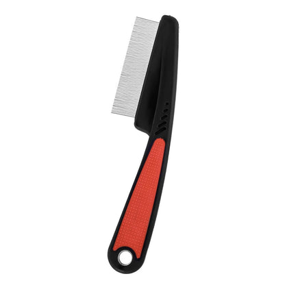 Deshedding Comb and Flea Comb Set Dandruff Remover Scalp Sweep Brush Set