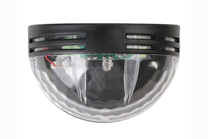 8pcs Solar Fence Post Lights Wall Mount Decorative Deck Lighting-white