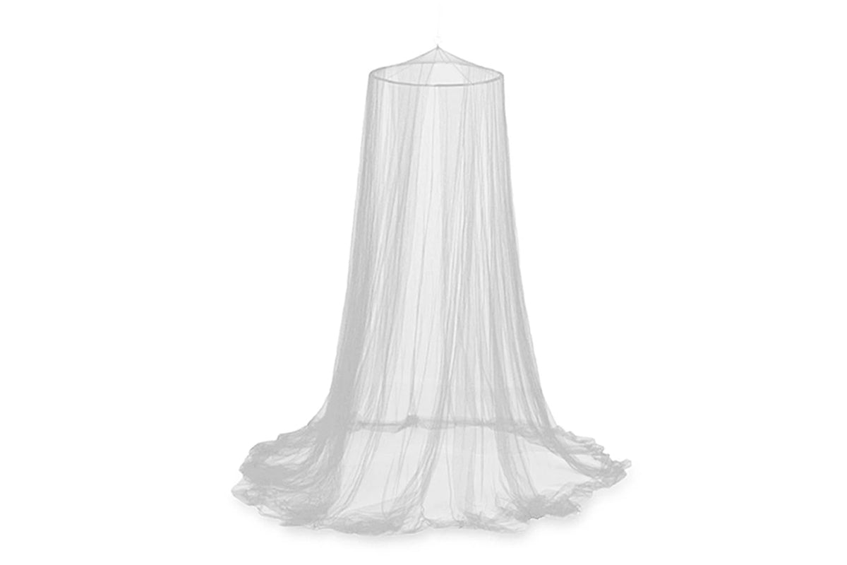 Mosquito Net Bed Canopy for Girls Dome Mosquito Netting for Single to Adult Size Beds-White
