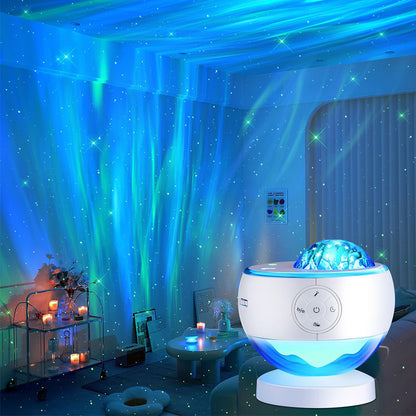 Northern Lights Aurora Projector with Bluetooth Speaker