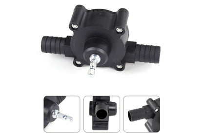 Hand Electric Drill Drive Self Priming Pump Water Oil Transfer Small Pumps for Home