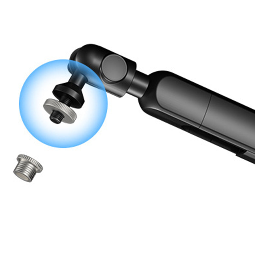 Microphone Boom Arm Low Profile Adjustable Stick Microphone Arm Stand