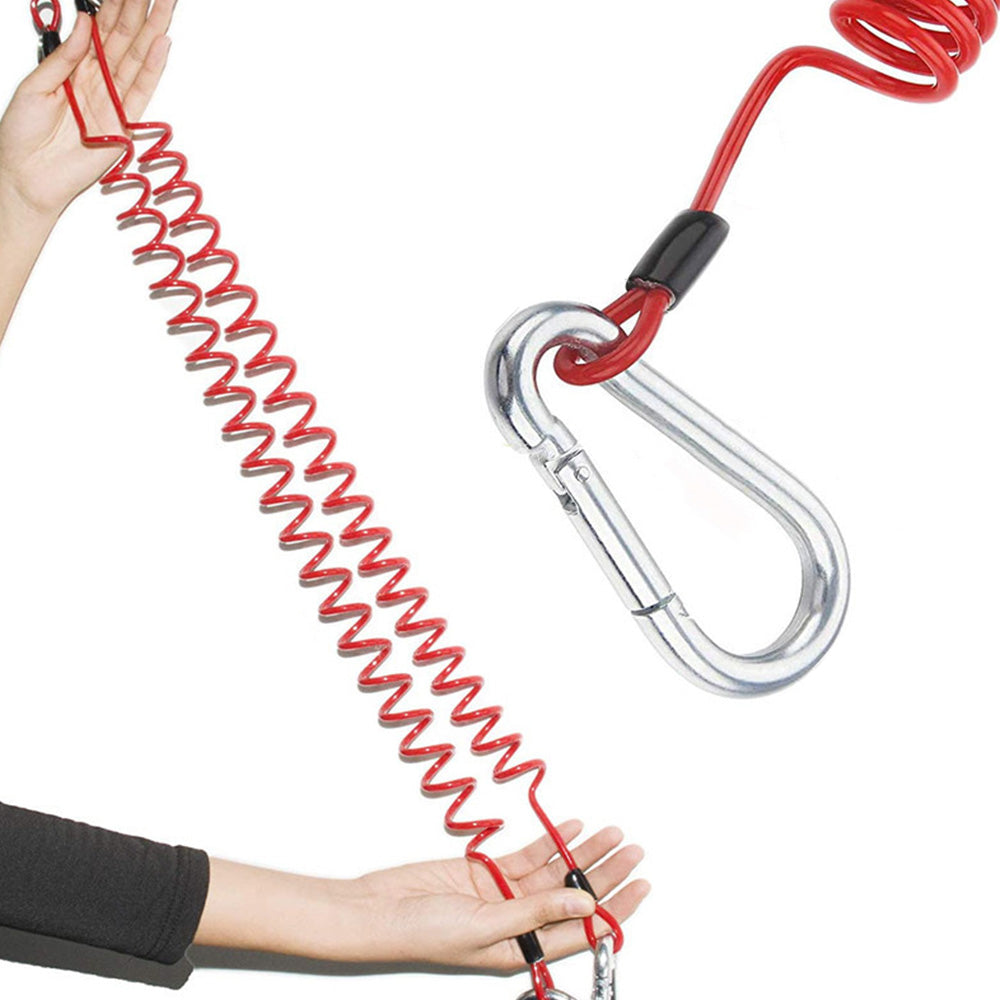 4FT Breakaway Trailer Brake Cable ââ‚?Stainless Steel with Spring Clip
