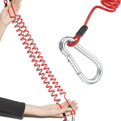 4FT Breakaway Trailer Brake Cable ââ‚?Stainless Steel with Spring Clip