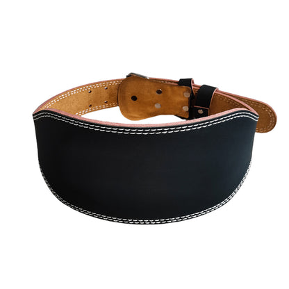 PU Leather Gym Waist Support Belt for Fitness Training and Back Support