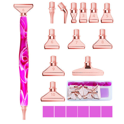 Diamond Painting Pen Kit DIY Craft Accessories Set for Teens and Adult Rose Gold