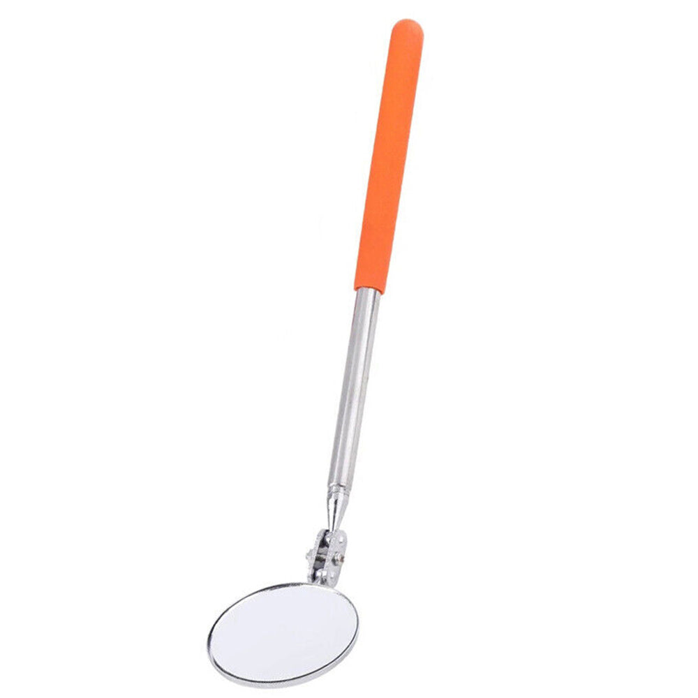 2Pcs Telescopic Car Inspection Mirror Rotating Extension Hand Tools