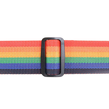 200cm Cross Packing Luggage Strap with Combination Lock - Mixed Color