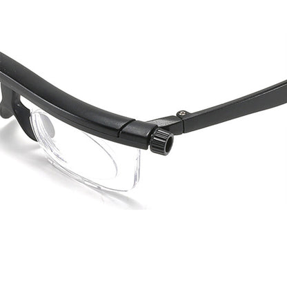 Flex Focus Adjustable Glasses Variable Focus Distance Vision Reading Eyeglasses Adjustable Unisex Glasses