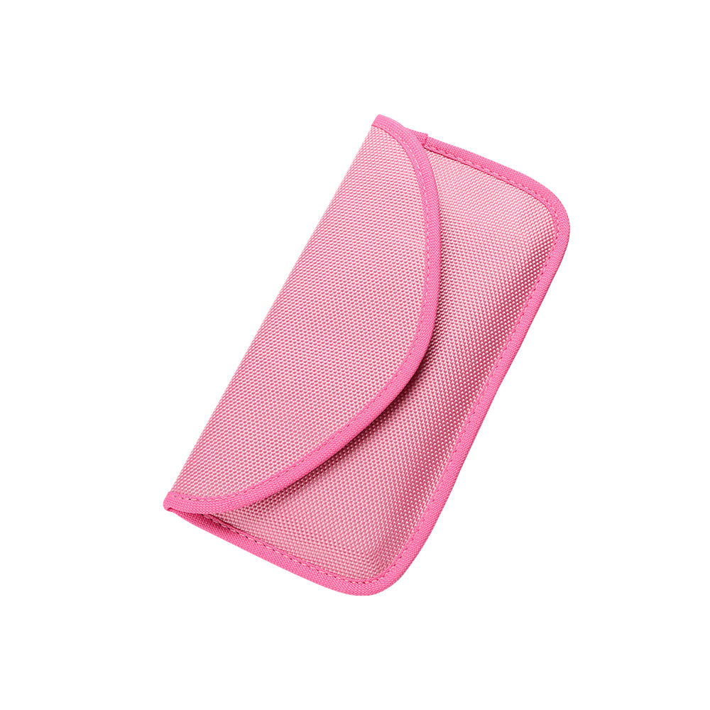 RFID Blocking Phone Pouch Wallet Case for Cell Phone Car Keys Bank Cards Pink