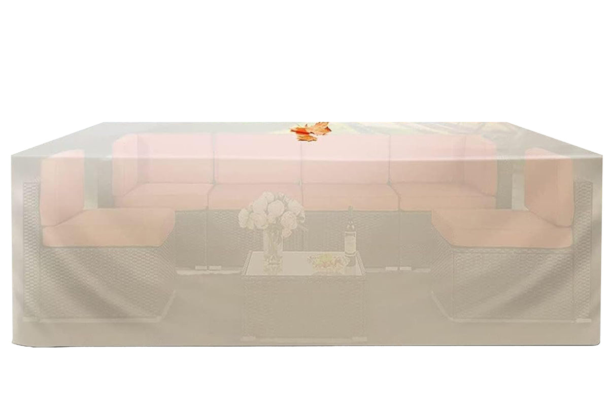 Patio Furniture Covers with Buckles Waterproof UV Resistant for Table and Chairs Set