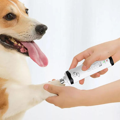 Electric Dog Nail Grinder ââ‚?M3 Rechargeable Pet Nail Trimmer Grooming Tool