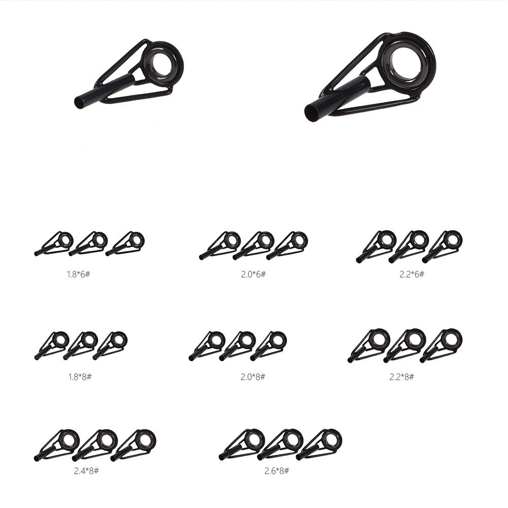 80PCS Set Fishing Rod Tip Repair Tools for Freshwater Saltwater Fishing