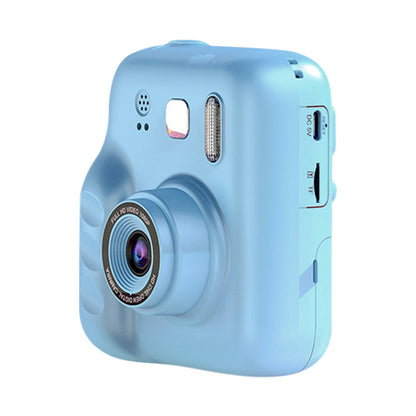 Kids Camera With Instant Print Portable Thermal Printing Digital Camera Toy-Blue