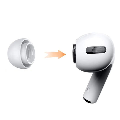 4 Pairs Replacement Ear Tips For AirPods Pro 2nd 1st Generation With Portable Storage Box
