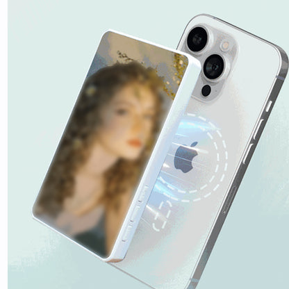 Vlog Selfie Monitor Screen 5-inch 1080P Rear Camera Mirror-White