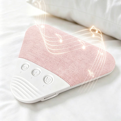 Pillow Speaker Bluetooth Under Pillow Sleep Speaker with White Noise-Pink