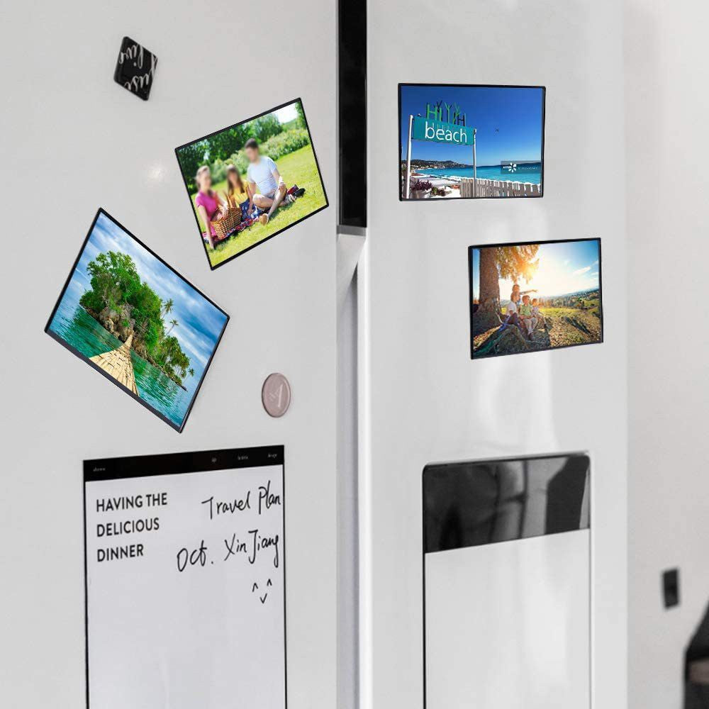 Magnetic Picture Frame for Refrigerator Photo Magnets Sleeves