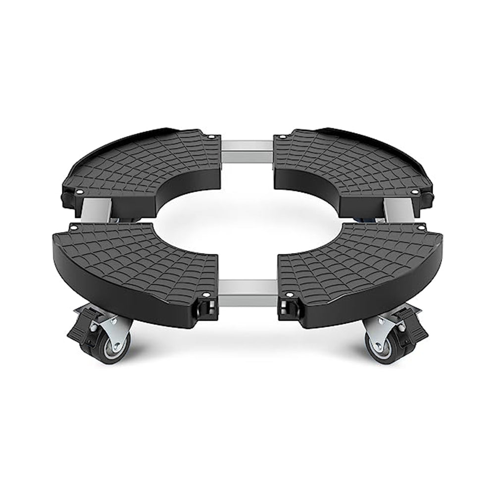 Adjustable Plant Caddy with Wheels Rolling Stand for Flower Pot