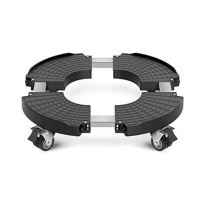 Adjustable Plant Caddy with Wheels Rolling Stand for Flower Pot