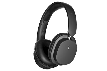 Wireless Bluetooth 5.3 Headphones Earphones HIFI Stereo Over-Ear Headsets-Black