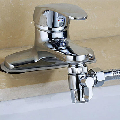 Switch Faucet Adapter 2-Way Tee Connector Water Tap Connector Diverter Valve Shower Arm Diverter