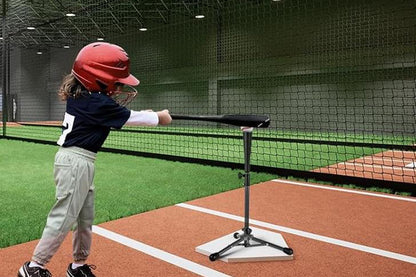 Baseball Softball Tee Batting Tee for Hitting Tripod Tanner Tee for Baseball Practice-Black