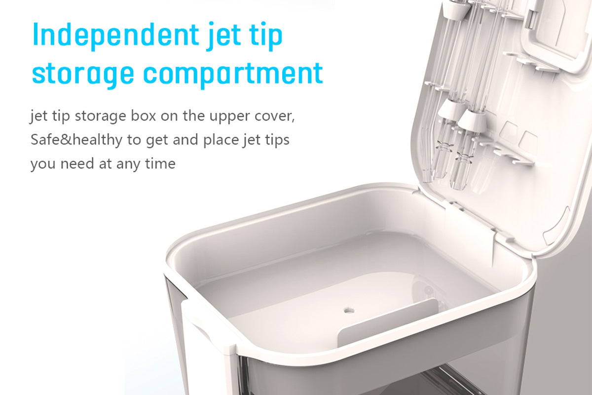 10 Levels Electric Oral Irrigator 600ML Water Flosser Interdental Cleaner