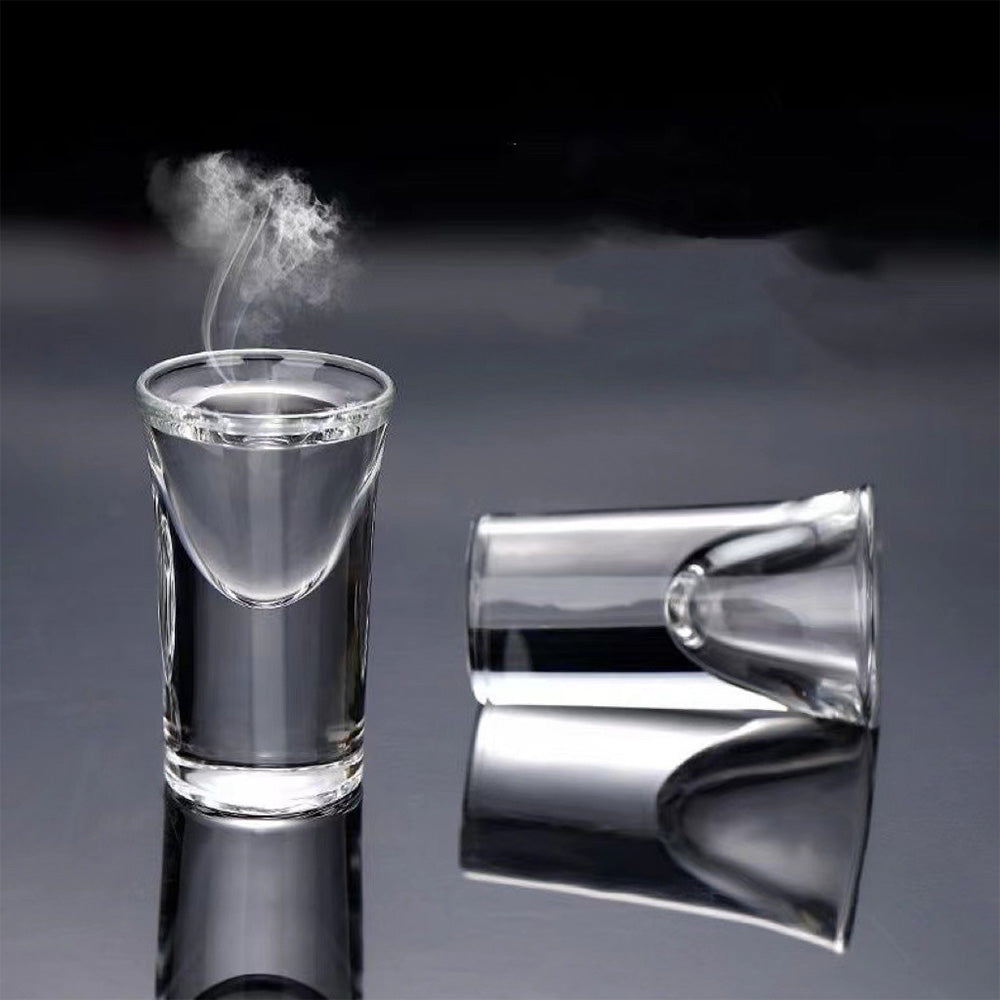 12 PCS Heavy Base Shot Glasses for Whiskey Vodka Tasting