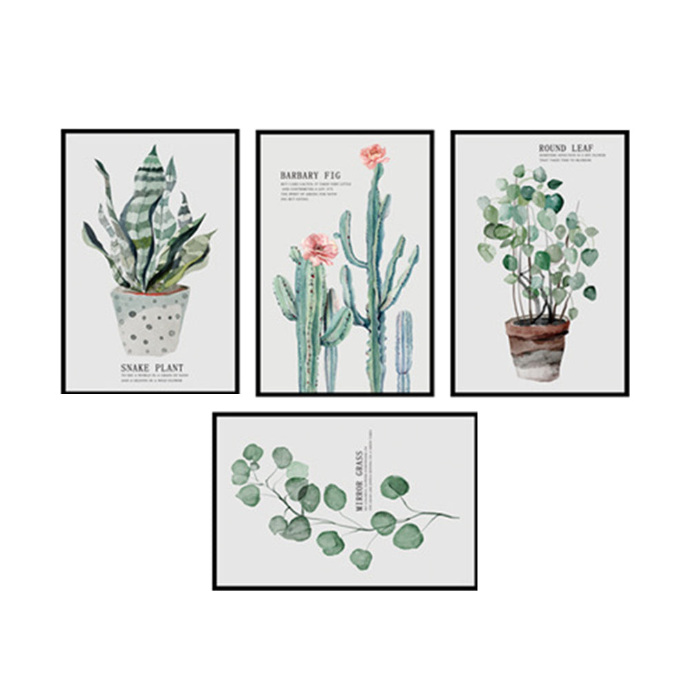 Plants Animals Wall Paper Wall Muralcreative Wall Stickers -Green
