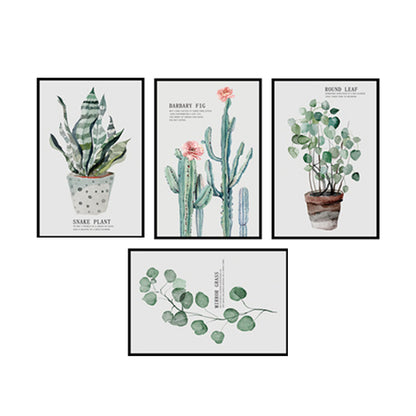 Plants Animals Wall Paper Wall Muralcreative Wall Stickers -Green