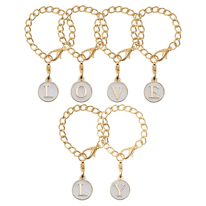 Letter Charm Accessories for Stanley Cup Tumbler With Handle Style 1