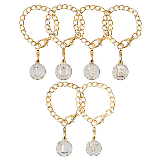 Letter Charm Accessories for Stanley Cup Tumbler With Handle Style 1