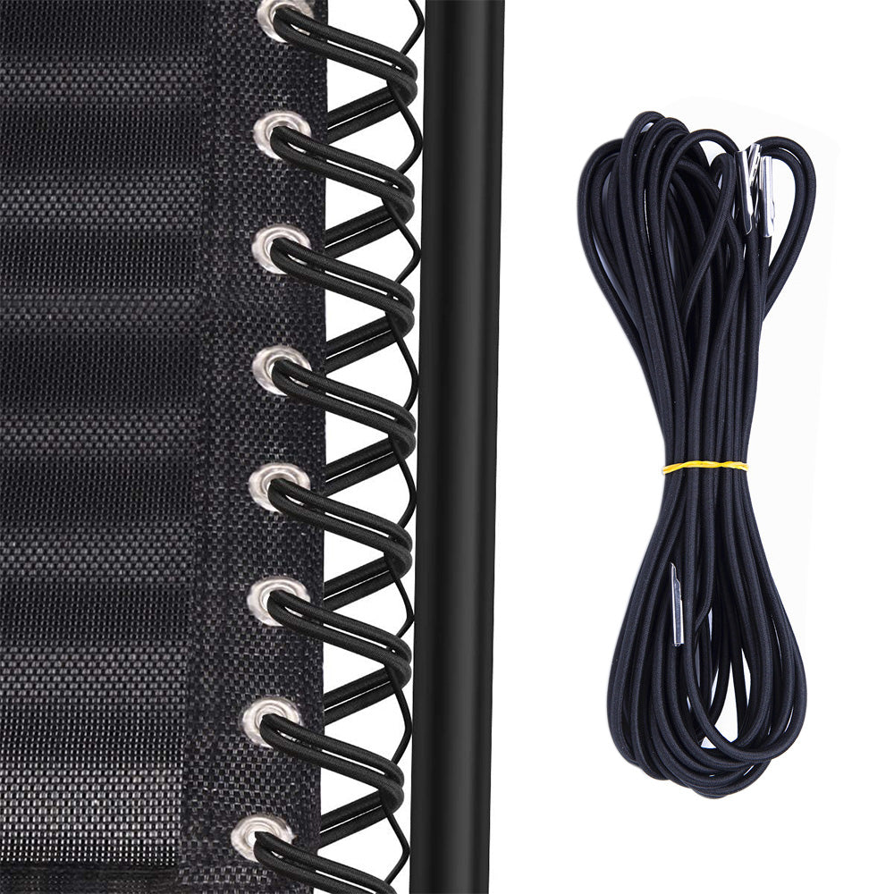 4Pcs Set Heavy Duty Bungee Cords Replacement Elastic Ropes for Lounge Chairs Folding Beds