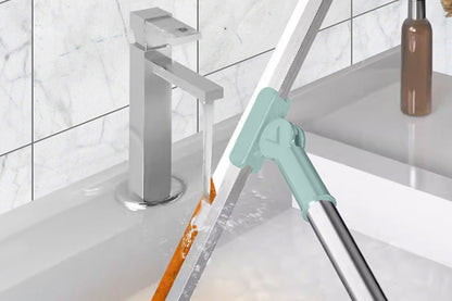 Magic Foam Squeegee Floor Brush Scrub Broom Scrubber Silicone Wiper